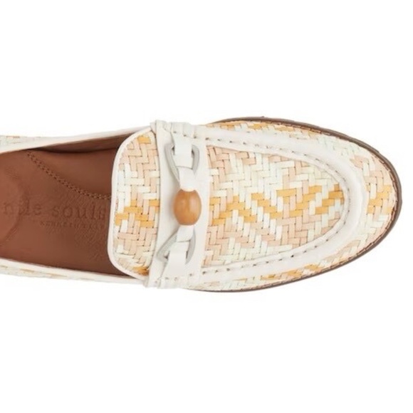 New Gentle Souls by Kenneth Cole Womens Eugene Lug Bit Tan Loafers Shoes Slip On - Picture 7 of 7